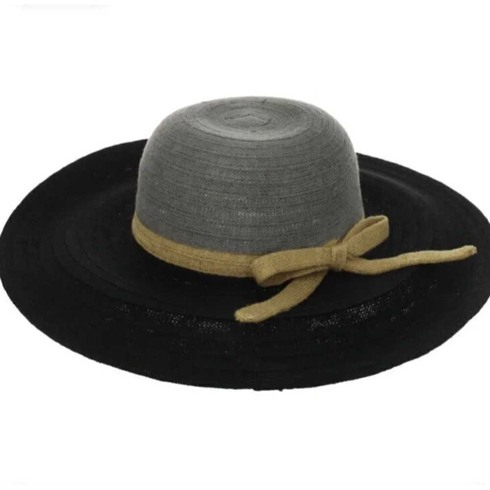 Collection Eighteen Women’s Knit Floppy Ribbed Sun Hat Sunday Glam O/S